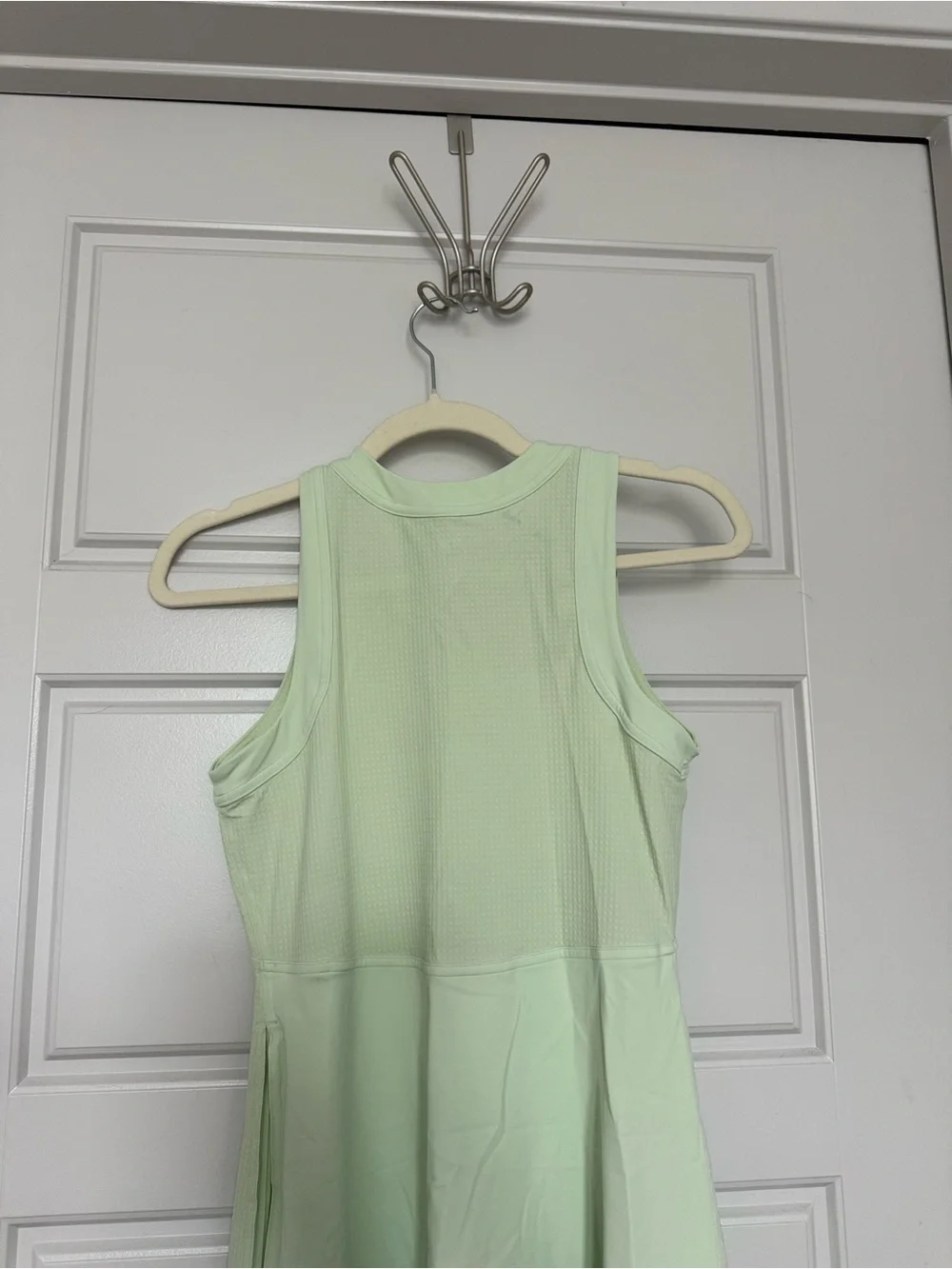 ❗️SOLD❗️Lululemon Light Green Athletic Zip-Front Tank Dress - Picture 5 of 5